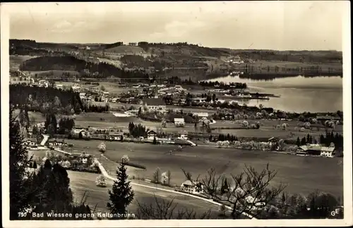 Ak Bad Wiessee in Oberbayern, Panorama, Kaltenbrunn