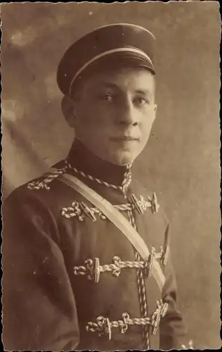 Studentika Foto Ak Student in Uniform, Portrait, Rolf, 1926