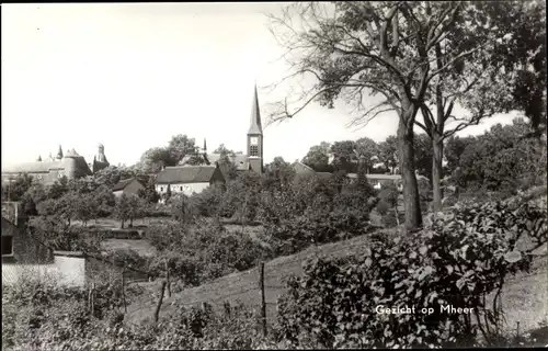 Ak Mheer Limburg Niederlande, Teilansicht