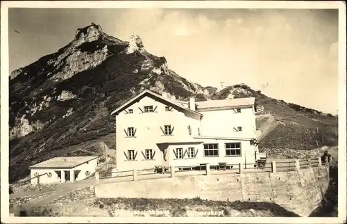 Foto Ak Tirol, Stripsenkopf, Berghütte