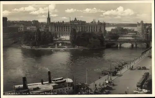 Ak Stockholm Schweden, Parti av Strömmen