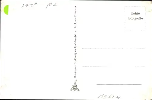 Ak Sint Annaparochie Friesland Niederlande, Ned. Herv. Kerk