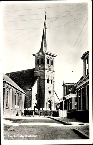 Ak Ee Friesland Niederlande, Groote Kerklaan