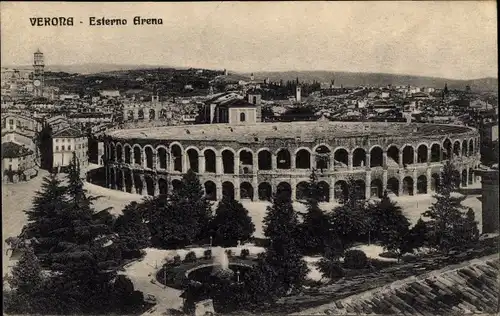 Ak Verona Veneto, Esterno Arena, Panorama