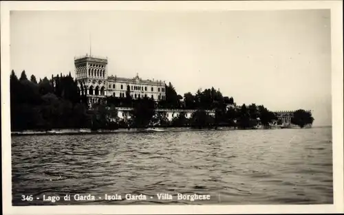 Ak Isola del Garda Isola di Garda Lombardia, Lago di Garda, Villa Borghese
