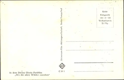 Ak Schauspieler Carl Möhner, Portrait mit Pfeife, Autogramm