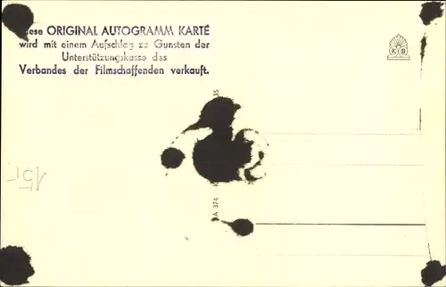 Ak Schauspielerin Lucie Englisch, Portrait, Autogramm