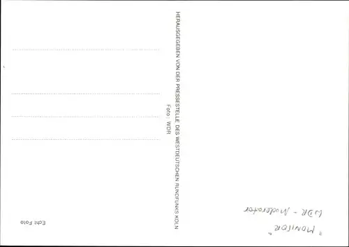 Ak Fernsehjournalist und Moderator Claus Hinrich Casdorff, Autogramm
