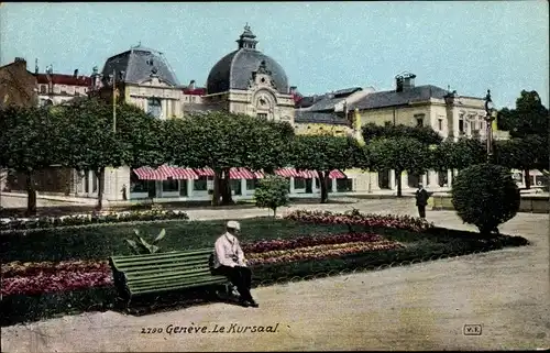 Ak Genève Genf Schweiz, Le Kursaal