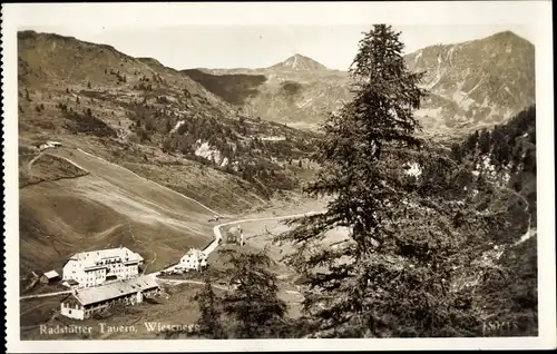 Ak Radstadt in Salzburg, Radstätter Tauern, Wiesenegg