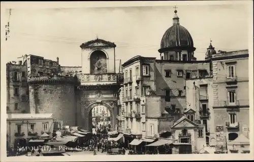 Ak Napoli Neapel Campania, Porta Capuana