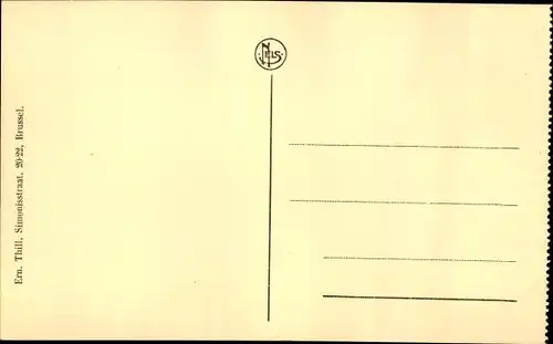Ak Lokeren Ostflandern, Groote Markt