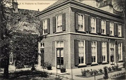 Ak Doetinchem Gelderland, R. K. Pastorie