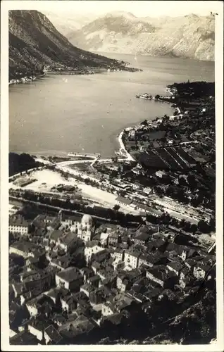 Foto Ak Kotor Cattaro Montenegro, Panorama