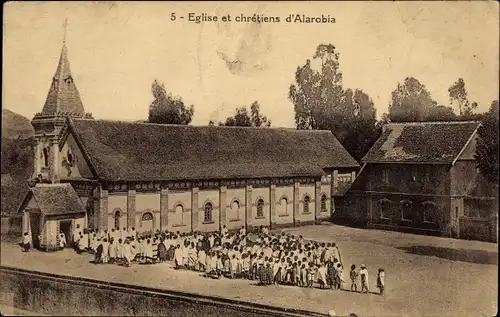 Ak Alarobia Antananarivo Tananarive Madagaskar, Eglise et chretiens