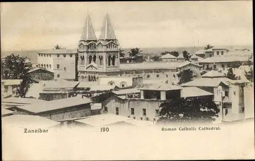 Ak Zanzibar Tansania, Roman Catholic Cathedral