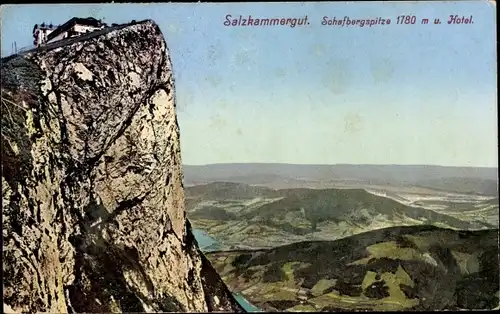 Ak Salzkammergut Oberösterreich, Schafbergspitze