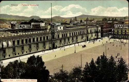 Ak Ciudad de Mexico Mexico City Mexiko Stadt, Palacio Nacional