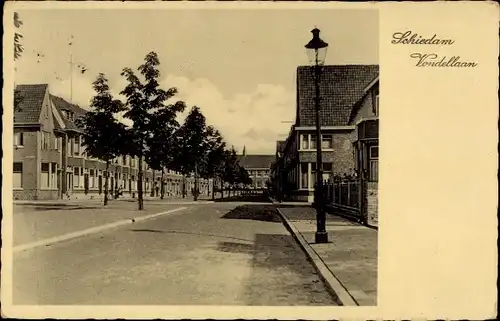 Ak Schiedam Südholland Niederlande, Vondellaan