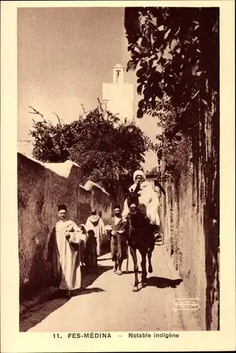 Ak Fès Fez Marokko, Notable indigene