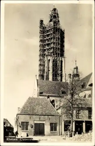 Ak Rhenen Utrecht, Cuneratoren met Waag