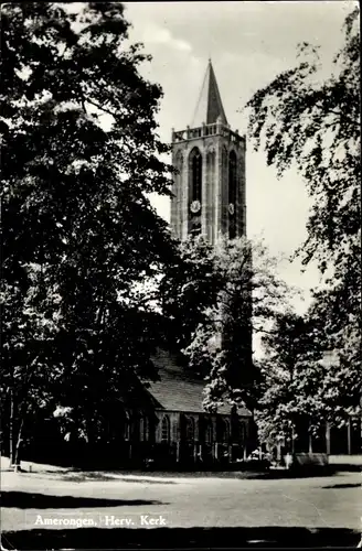 Ak Amerongen Utrecht Niederlande, Herv. Kerk