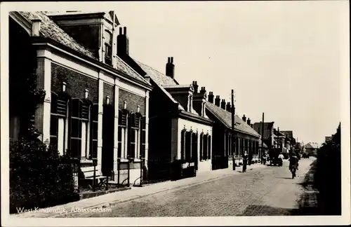 Ak Alblasserdam Südholland, West Kinderdijk