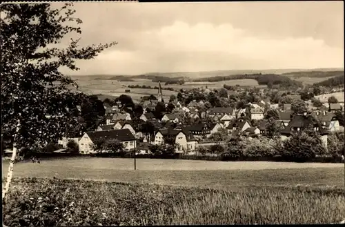 Ak Jahnsbach Thum im Erzgebirge, Panorama