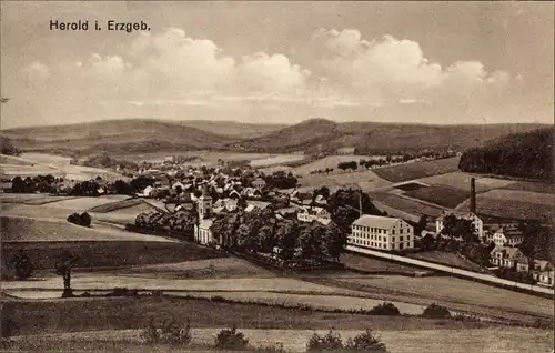 Ak Herold Thum im Erzgebirge Sachsen, Panorama