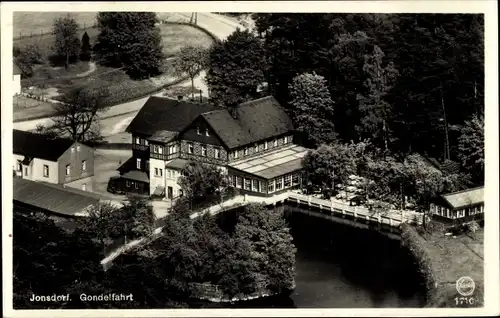 Ak Jonsdorf in Sachsen, Hotel Gondelfahrt
