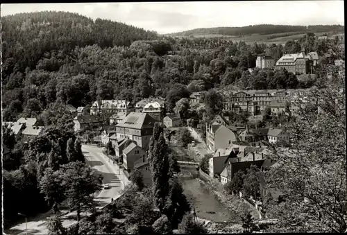 Ak Schwarzenberg im Erzgebirge Sachsen, Panorama