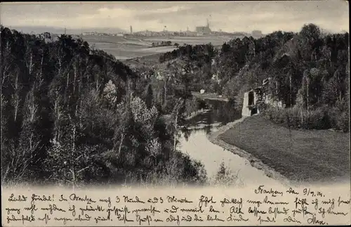 Ak Bautzen in der Lausitz, Panorama