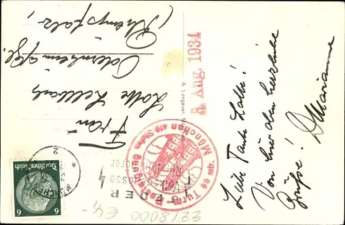 Ak München, Frauenturm, Turmstube