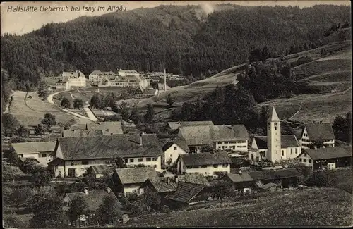 Ak Isny im Allgäu, Heilstätte Überruh mit Bolsternang
