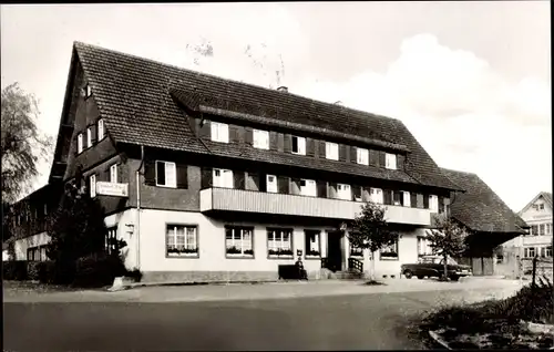 Ak Herzogsweiler Pfalzgrafenweiler im Schwarzwald, Gasthof Pension zum Hirsch
