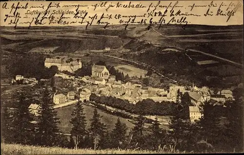 Ak Schleiden in der Eifel, Panorama