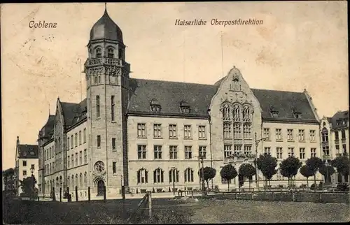 Ak Koblenz am Rhein, Kaiserliche Oberpostdirektion