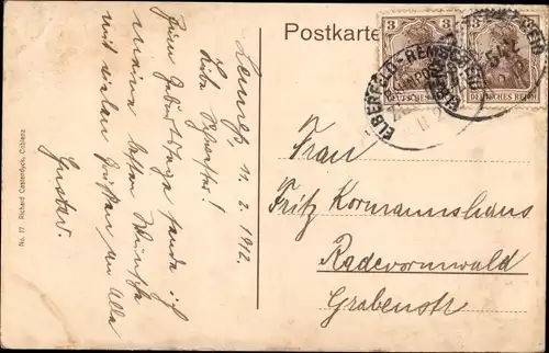 Ak Koblenz am Rhein, Kaiserliche Oberpostdirektion