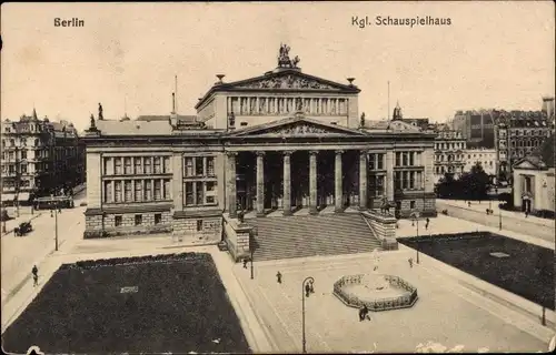 Ak Berlin Mitte, Kgl. Schauspielhaus
