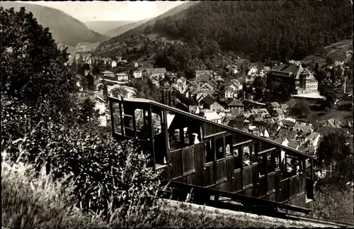 Ak Bad Wildbad im Schwarzwald, Bergbahn