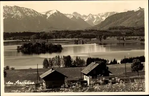 Foto Ak Am Staffelsee, Panorama