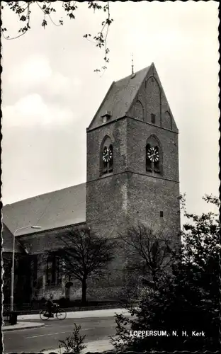 Ak Loppersum Groningen, N. H. Kerk