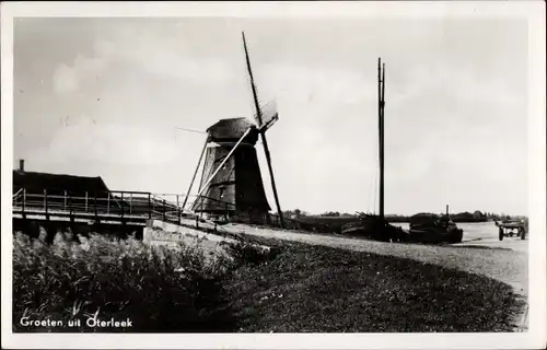 Ak Oterleek Nordholland, Molen, Windmühle