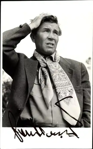 Ak Schauspieler Franz Muxeneder, Portrait, Autogramm