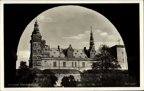 Ak Helsingør Helsingör Dänemark, Kronborg Slot, Schloss