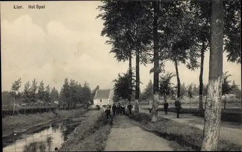 Ak Lier Lierre Flandern Antwerpen, Het Spui