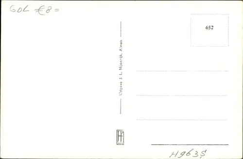 Ak Almen Gelderland, Julianaschool en Kerk