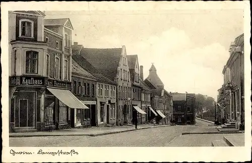 Ak Gnoien in Mecklenburg, Langestraße, Kaufhaus Carl Hennemann