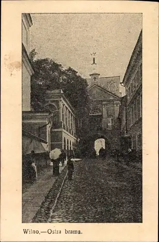 Ak Vilnius Wilna Wilno Litauen, Ostra brama