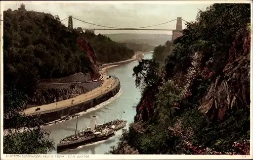 Ak Bristol South West England, Clifton Suspension Bridge